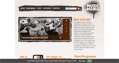 Desktop Screenshot of music-mania.net